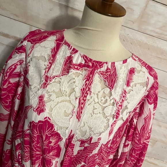 NWT Farm Rio Tropical Woodcut mini dress size XS - Picture 3 of 10